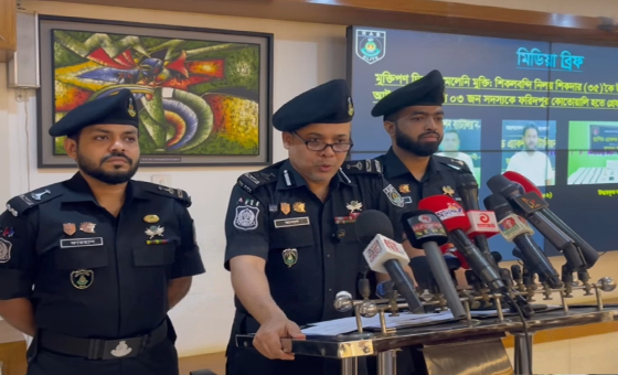 <h1>ফরিদপুর কোতোয়ালি থেকে মুক্তিপণ দাবিতে শিকলবন্দি তরুণ উদ্ধার, আটক ৩ অপহরণকারী</h1>