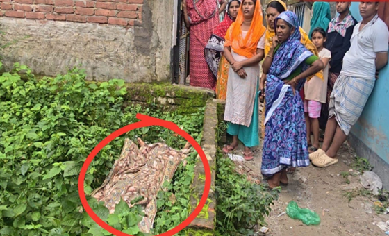 কেরানীগঞ্জে বাসার পাশ থেকে নারীর মৃতদেহ  উদ্ধার