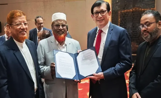 সিঙ্গাপুরের জাতীয় দিবসের সংবর্ধনায় জামায়াত নেতারা