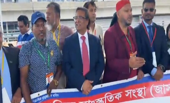 নিউইয়র্কে তারেক রহমানকে স্বাগত জানাতে হেলাল খানের নেতৃত্বে জাসাস ও বিএনপি নেতাকর্মীদের ঢল