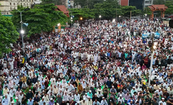 ছয় দফা দাবিতে চট্টগ্রামে ১১ দলের জনসমাবেশ
