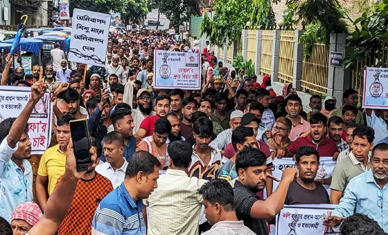 পাবনায় শিশু কলি হত্যায় জড়িতদের সর্বোচ্চ শাস্তি দাবি