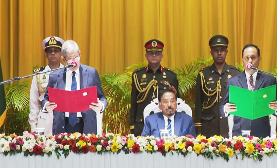 ৩৫ বছর পর প্রতিদ্বন্দ্বিতাপূর্ণ রাষ্ট্রপতি নির্বাচন, শপথ নিলেন মির্জা ফখরুল